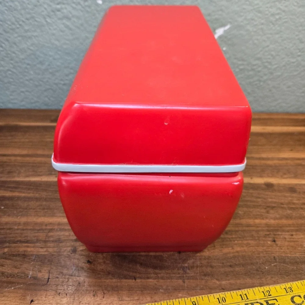 Coca Cola Hometown Holiday Animated Music Box- Used Missing Batt Cover